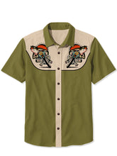 Load image into Gallery viewer, Retro Frog Motorcycle Shirt