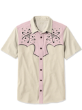 1950s Pink Atomic Shirt