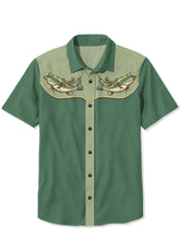 Load image into Gallery viewer, Western Cowboy Fishing Shirt