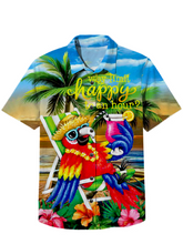 Load image into Gallery viewer, Mr. Parrot Tiki Resort Short Sleeve Shirt