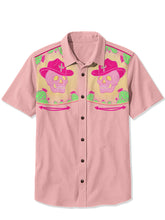 Load image into Gallery viewer, Pink Skull Cowboy - 100% Cotton Shirt