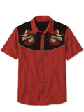 Western Snake Cowboy - 100% Cotton Shirt