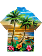 Load image into Gallery viewer, Mr. Parrot Tiki Resort Short Sleeve Shirt