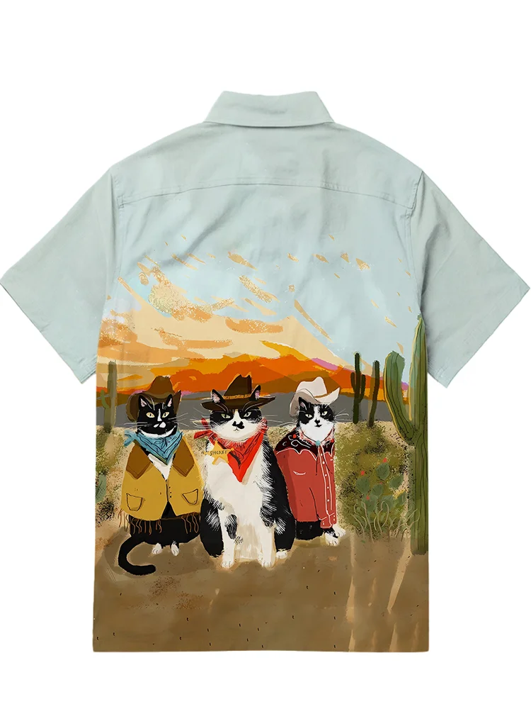 Cat Cowboy Shirt