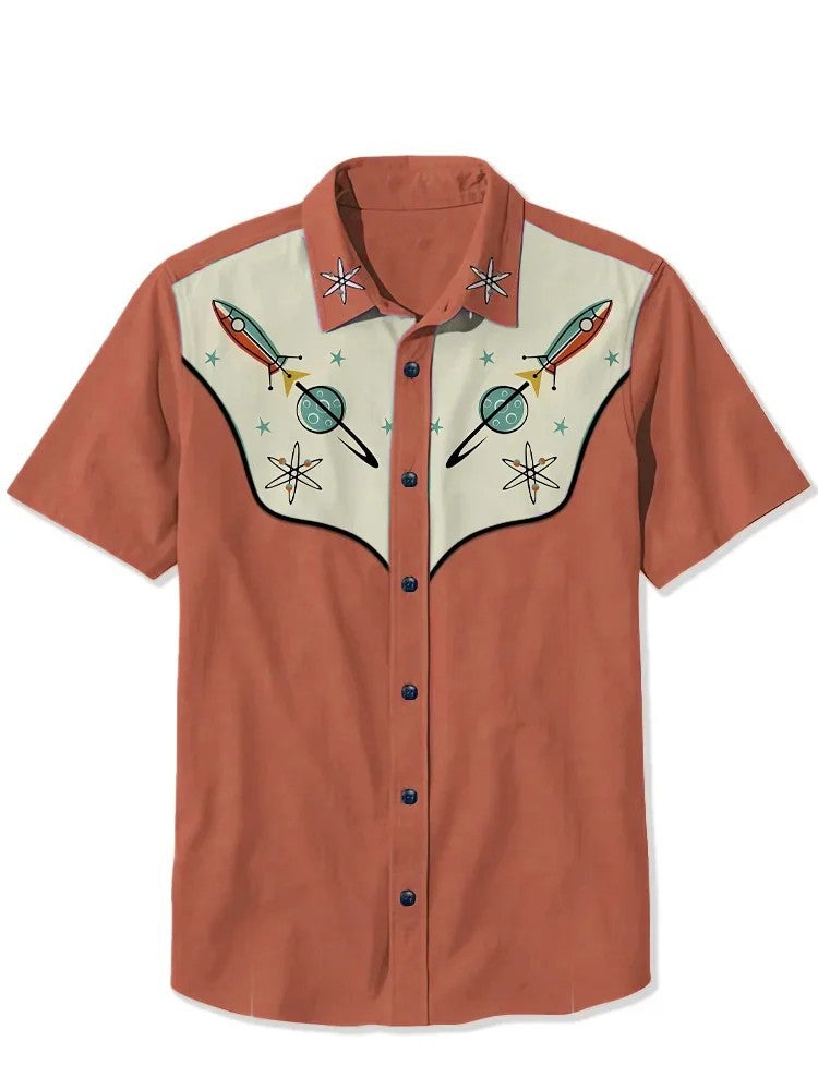 1950s Interstellar Atomic Shirt