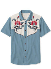 Load image into Gallery viewer, West Flower Cowboy - 100% Cotton Shirt