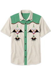 Load image into Gallery viewer, Indian Thunderbird Cowboy Shirt